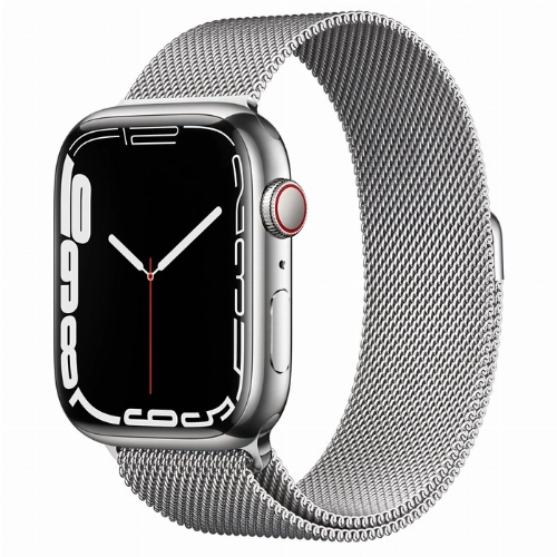 Apple Watch Series 7 41 Silver Stainless Steel Case with Milanese Loop 69 890